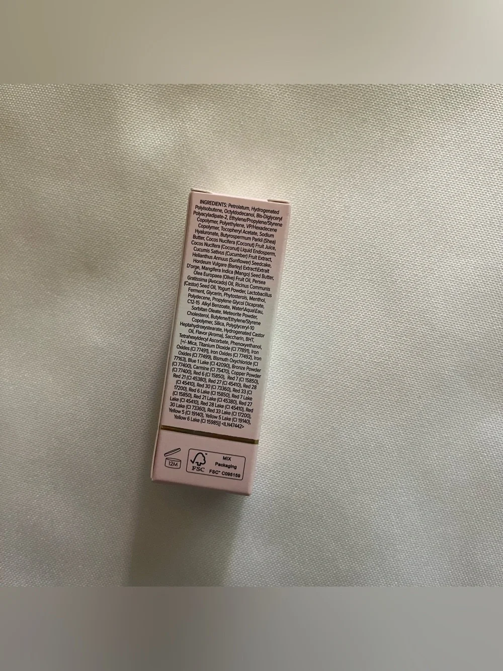 Too Faced Pillow Balm Hydrating Lip Treatment Mini Size Shade Original NWT
